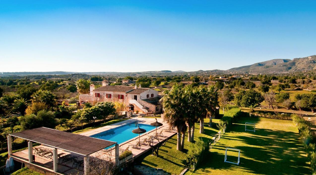 Finca Hotel Ses Cases Noves Sant Llorenc Des Cardassar Luaran gambar